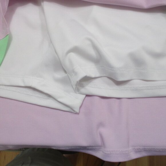 Sport Haley Golf Skirt in pink and green NWT. Sz Xlarge - Picture 8 of 9